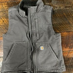 Carhartt fuzzy XS vest